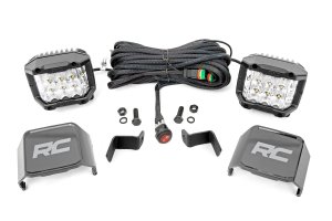 Ford F-150 Lightning LED Light - Ditch Mount - Rough Country - Wide Angle | 2 Ford F-150 Lightning LED Light - Ditch Mount - Rough Country - Wide Angle | 2